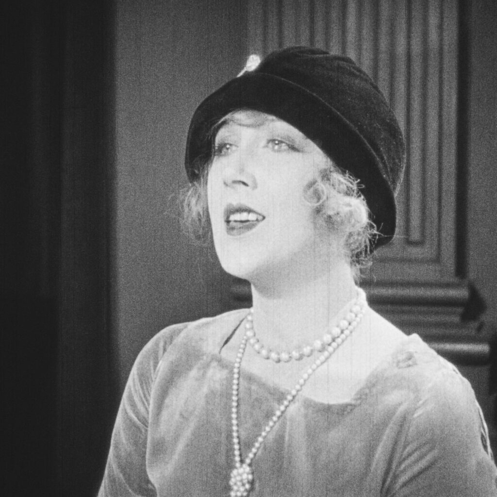 Still from THE OTHER WOMAN'S STORY (1925) digital restoration.